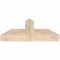 Ekena Millwork Portland Smooth Timber Gable Bracket, Douglas Fir, 36"W x 15"H x 5 1/2"D x 5 1/2"F, 10/12 Pitch GBW036X15X0606POR00SDF - alternate 3